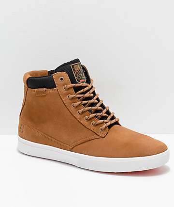 Etnies x ThirtyTwo Jameson HTW Scott Stevens Brown & White Shoes