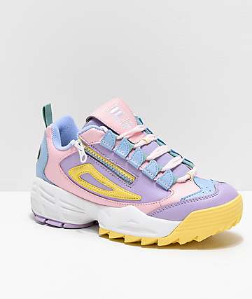 fila disruptor multicolor shoes