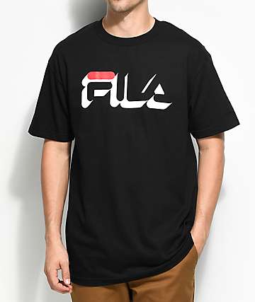 fila t shirt mens gold