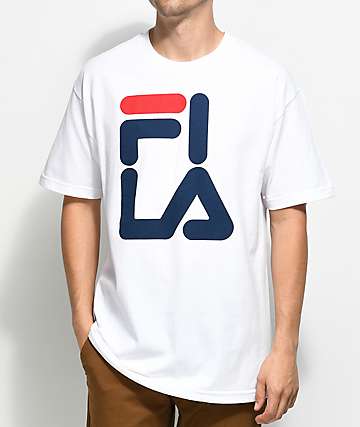 fila t shirt mens pink