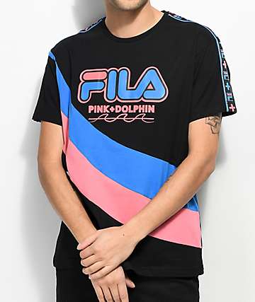 t shirt fila rose