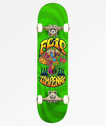 Flip x Tom Penny Love Shroom Green 8.0" Skateboard Complete