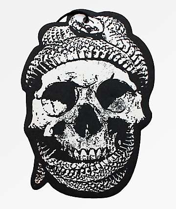 Flying Coffin Snake Skull Glow In The Dark Air Freshener