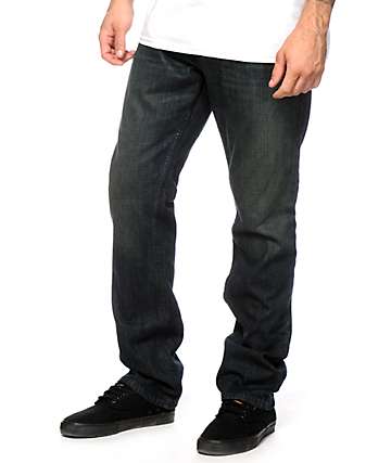 Free World Night Train Dirty Rinse Regular Fit Jeans (Past Season)