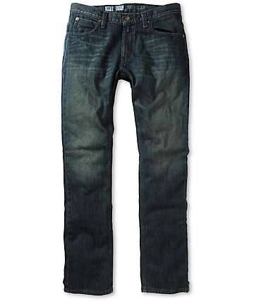 Free World Night Train Dirty Rinse Regular Fit Jeans