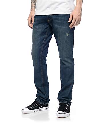 Free World Night Train Pacific Blue Regular Fit Jeans