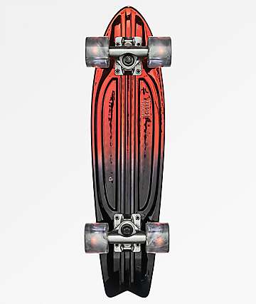 Globe Bantam Chrome Rust & Black 23" Cruiser Complete Skateboard
