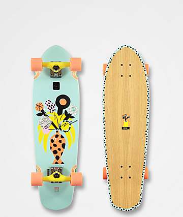 Globe Big Blazer Palm Fish 32" Cruiser Complete Skateboard