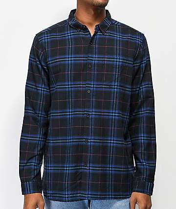 zumiez men's flannel shirts