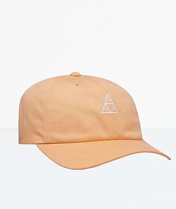 HUF Essentials Triple Triangle Canyon Sunset Strapback Hat