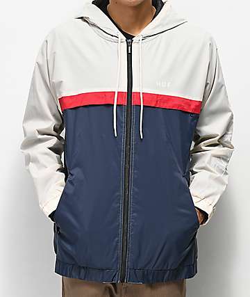 zip up windbreaker jacket