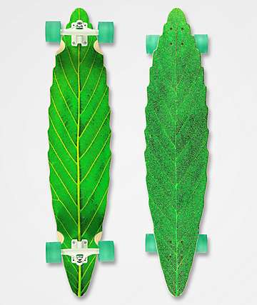 Habitat Leaf Lines longboard verde