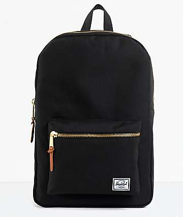 Bookbags Zumiez Herschel Supply Co Black Settlement Backpack