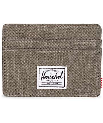 Herschel Supply Co. Charlie Canteen Crosshatch Cardholder Wallet