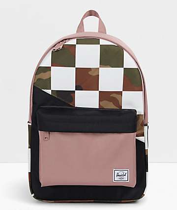 Herschel Supply Co. Classic XL Kaleidoscope Check & Camo Backpack