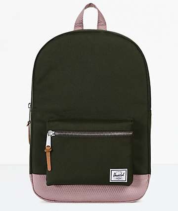 Herschel Supply Co. Settlement Mid Forest & Ash Rose Backpack