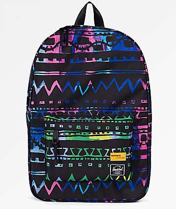 Herschel Supply Co. Winlaw Zig Zag Blue & Green 17L Backpack
