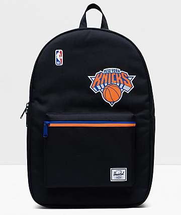 Herschel Supply Co. x NBA NY Knicks Settlement Black, Blue & Orange Backpack