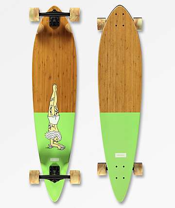 Landyachtz Bamboo Pinner 44" longboard completo