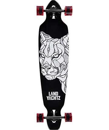 Landyachtz Battle Axe Cougar Drop Through 40" Longboard Complete