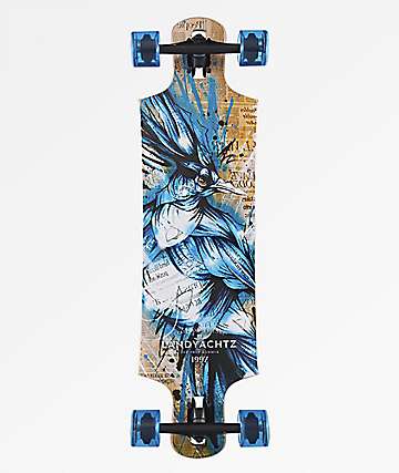 Landyachtz Drop Hammer Blue Jay 36.5" Drop Through Longboard Complete