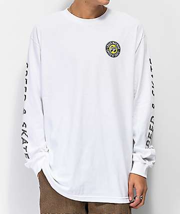 Loser Machine Moon Eyes Overdrive White Long Sleeve T-Shirt