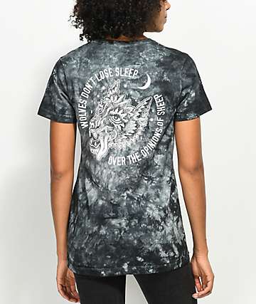 Lurking Class By Sketchy Tank Opinions Black Tie Dye T-Shirt