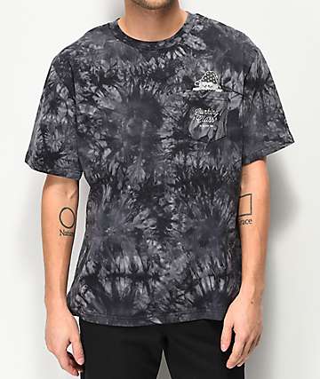 Lurking Class By Sketchy Tank Wizard Pocket Black Tie Dye T-Shirt