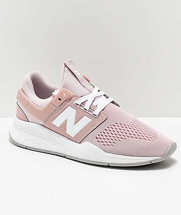 New Balance Lifestyle 247 Classic Conch Shell & White Shoes