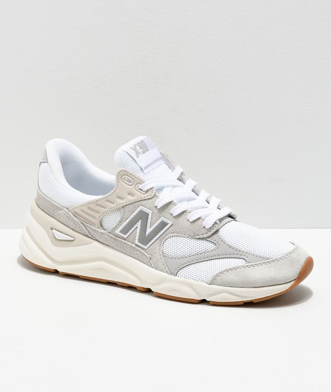 new balance lifestyle x90 reconstructed cyclone blue & marble grey shoes