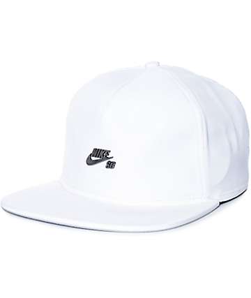 nike white dri fit hat