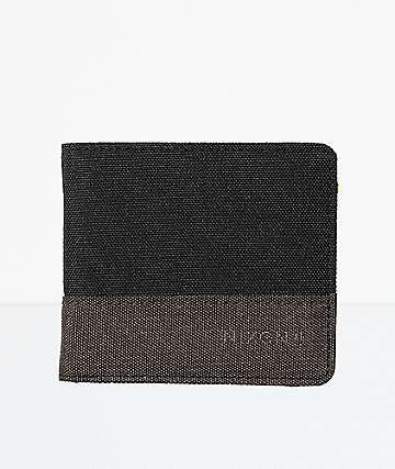 Nixon Atlas Showdown Black, Dark Olive & Volt Bifold Wallet