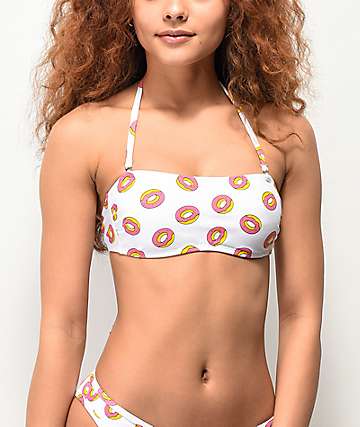 bandeau tops bikini
