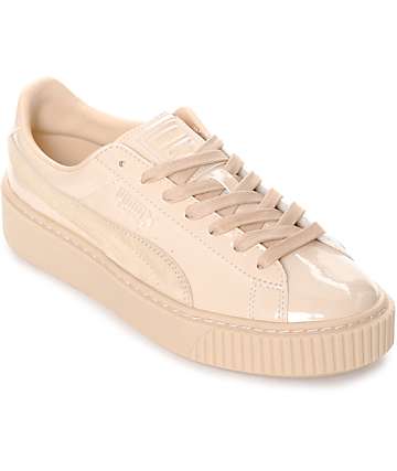 puma basket patent leather platform sneaker puma basket patent leather platform sneaker