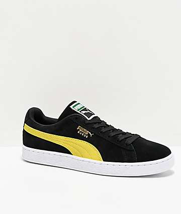 yellow puma shoes
