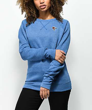 Petals by Petals & Peacocks x Champion Teal Crew Neck Sweatshirt