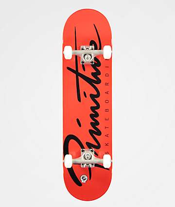 Primitive Nuevo Oversized Logo 8.0" completo de skate