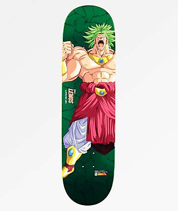 Primitive x Dragon Ball Z Lemos Broly Super Saiyan 8.5" Skateboard Deck