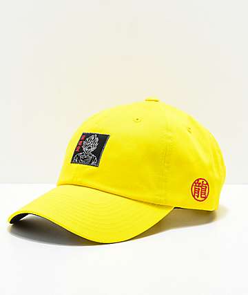 Primitive x Dragon Ball Z Goku Reflective Yellow Strapback Hat