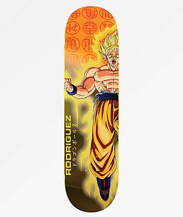 Primitive x Dragon Ball Z Rodriguez Goku Power Up 8.25" Skateboard Deck
