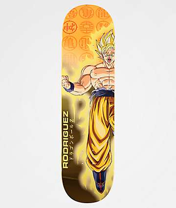 Primitive x Dragon Ball Z Rodriguez Goku Power Up 8.38" Skateboard Deck