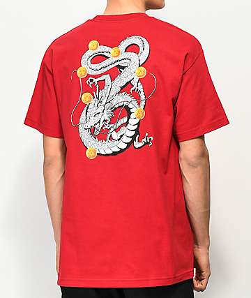Primitive x Dragon Ball Z Shenron Nuevo Cardinal Red T-Shirt