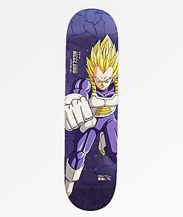 Primitive x Dragon Ball Z Super Saiyan Vegeta McClung 8.25" Skateboard Deck