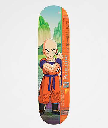 Primitive x Dragon Ball Z Team Krillin 8.125" Skateboard Deck