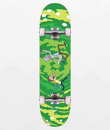 Primitive x Rick and Morty Portal 8.25" Skateboard Complete