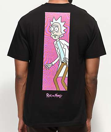 rick and morty pink t shirt