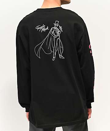 Primitive x Sailor Moon Tuxedo Mask Black Long Sleeve T-Shirt