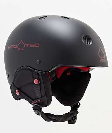 Pro-Tec Classic Matte Black Snowboard Helmet