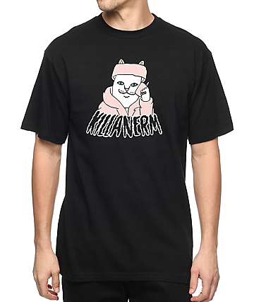 ripndip killa nerm black t-shirt