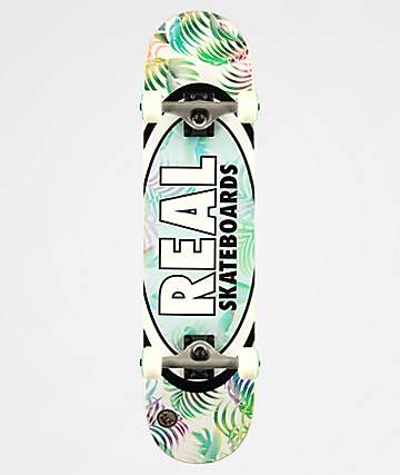 Real Oval Tropics 7.75" completo de skate